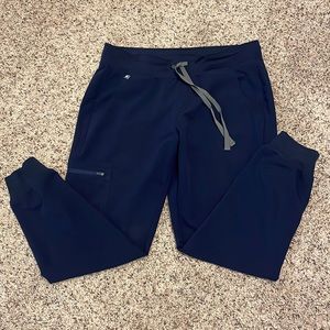 Figs Navy Medium Jogger